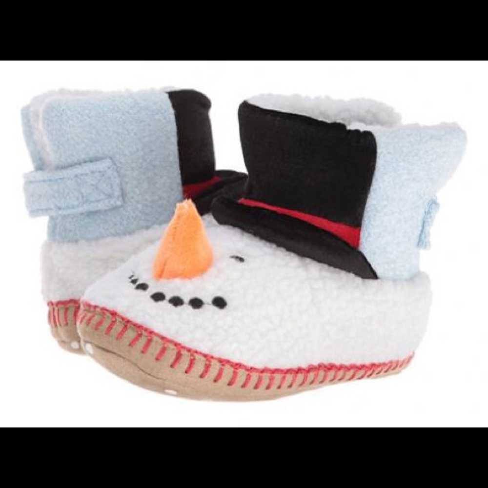 🛑SOLD🛑 Hanna Andersson snowman slippers! ⛄️